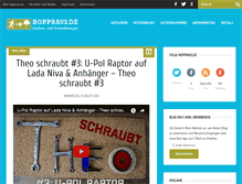 Tablet Screenshot of hoppraus.de